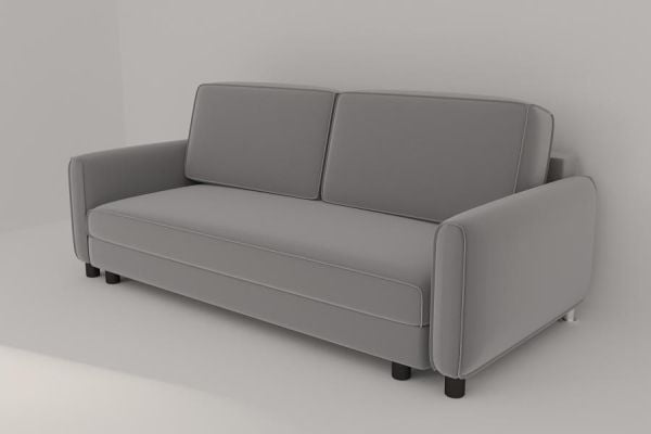 Диван прямой Сундсен (Berhouse) Цвет фасада: Левис 08 велюр; Тип: Прямой; Материал фасада: Металл/Велюр_2