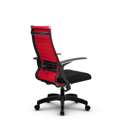 Кресло офисное МЕТТА B 2b 19/U158, Основание 17831 Комплект 1 Красное Черное_2