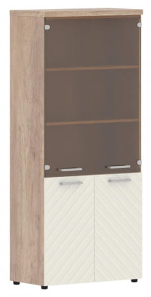 Шкаф комбинированный с топом Torr LUX TLHC 85.2 Дуб Каньон Латте_0