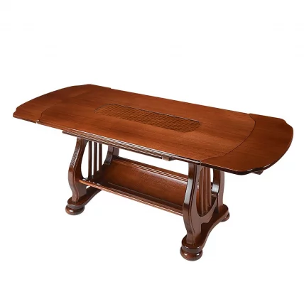 Стол журнальный Раздвижной Орфей (Дуб молочный)_1