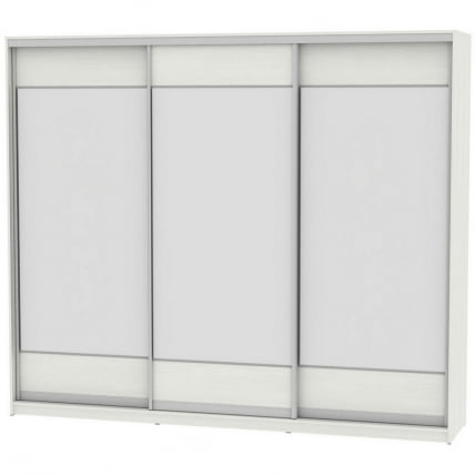 Шкаф-купе B-230х270х60-3(ВД-D8D8D8)_0