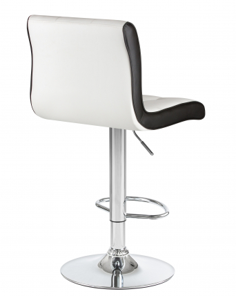 Стул барный DOBRIN CANDY (бело-черный) 2 шт_4