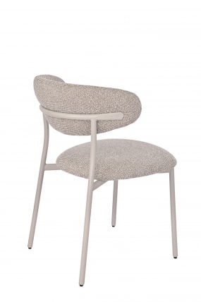 Стул обеденный Айла бежево-зеленый кремовые ножки / Ayla_5