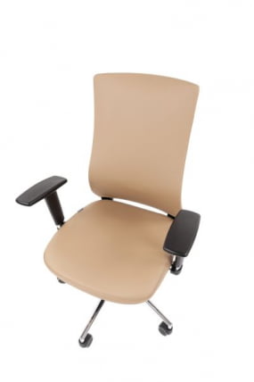 Офисное кресло CHAIRMAN 500 LUX БП экокожа Бежевый_3