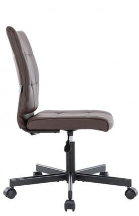 Кресло для персонала Everprof EP-300 Экокожа Темно-коричневый_2