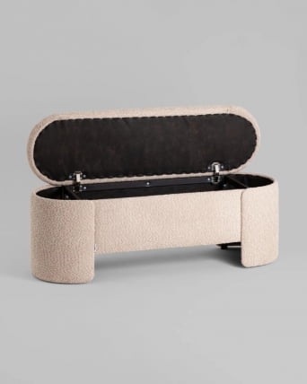 Банкетка Такс с местом для хранения букле капучино / Taks_2