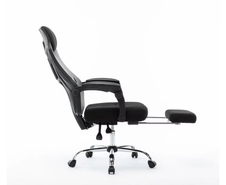 Кресло офисное H-051 black frame_7