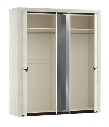 Шкаф для одежды Лючия 33.01 Бетон пайн белый Венге_1