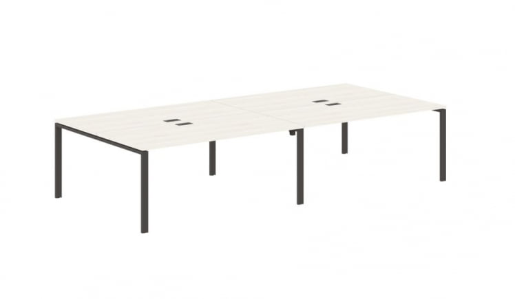 Бенч-система 4-местная EDIS EUWST 3516 Ясень Траун Мокко_0