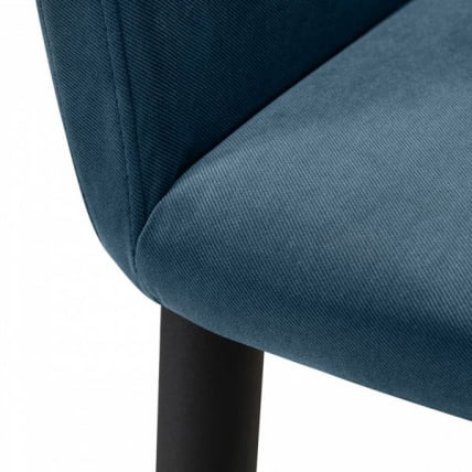 Кресло Бар Oscar Б Diag blue/черный_4
