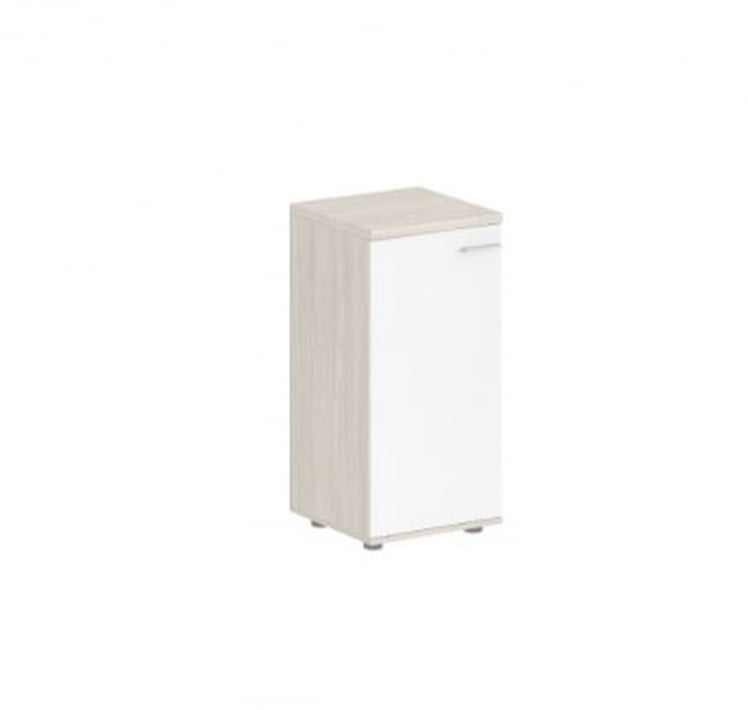 Шкаф низкий левый Sigma SG.816.OL.WH.L Дуб светлый Белый_0