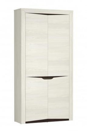 Шкаф для одежды Лючия 33.18 Ясень анкор светлый Венге_0