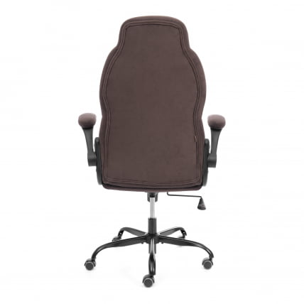 Кресло геймерское BAZUKA metalBL велюр, коричневый, 6_3