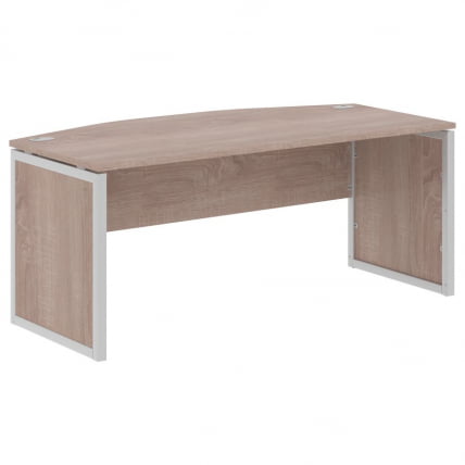Стол руководителя XTEN-QP XQPET 189 Дуб Сонома Серый_0