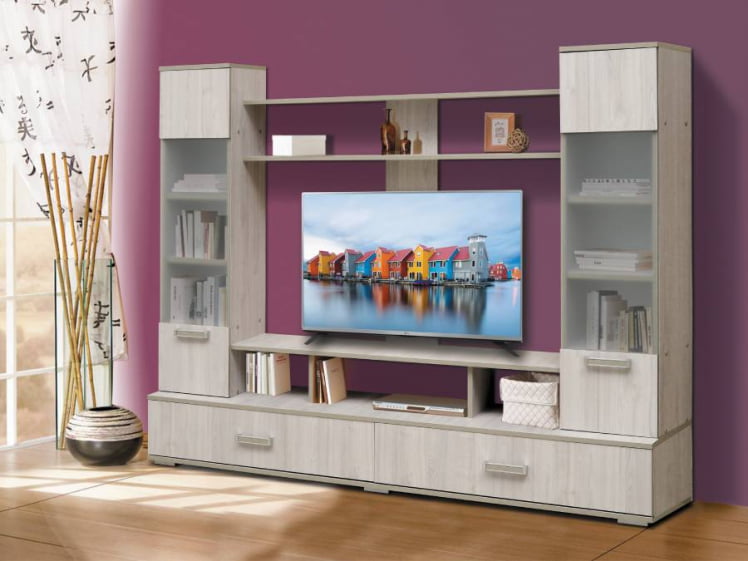 Набор мебели для гостиной Грация 5 Вишня Оксфорд_0