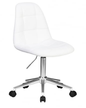 Офисное кресло для персонала ДОБРИН МОНТЙ (белый) 2 шт / DOBRIN MONTY_3