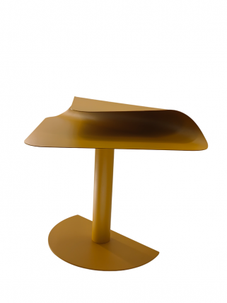 Журнальный столик Cornea металл желтый_1