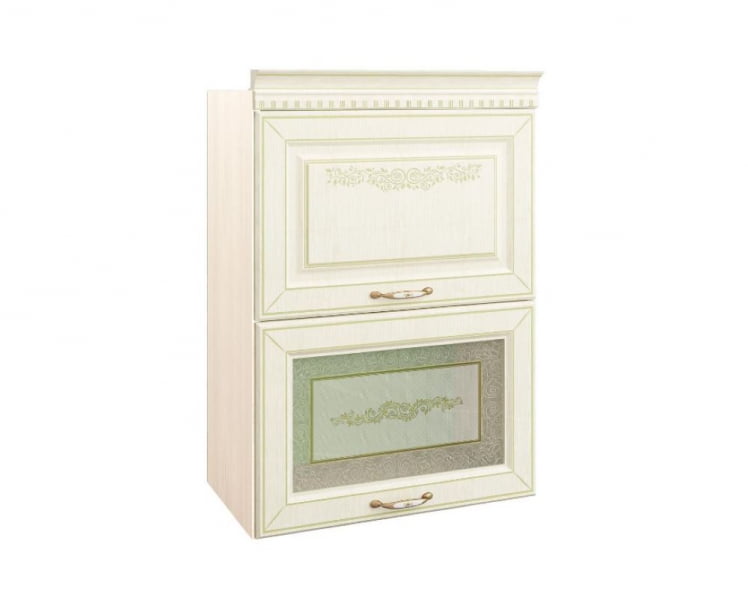 Шкаф-витрина кухонный (с системой плавного закрывания) Оливия 71.08.1_0