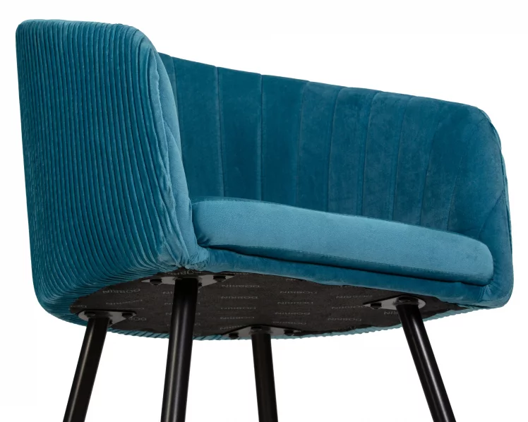 Стул обеденный DOBRIN MARY Морская волна велюр 1922-7_6