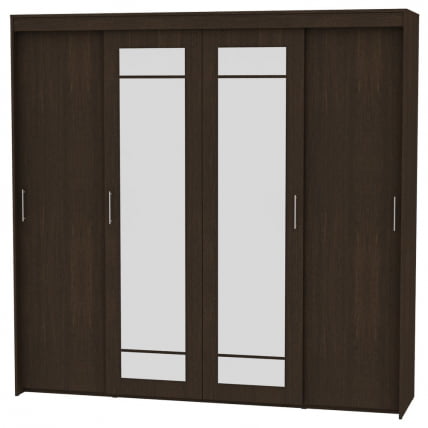 Шкаф-купе T-5-230х235х60-M(Венге-6)_0