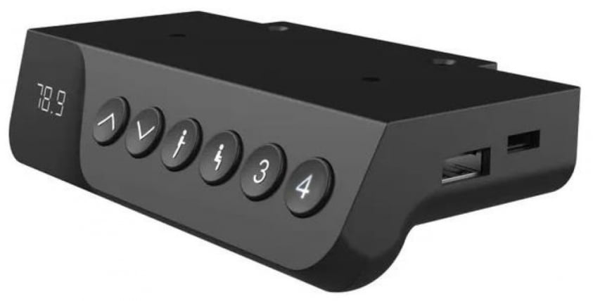 Стол подъемный электрический XTEN-UP AT-001 Дуб светлый/черный_5