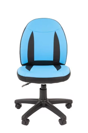 Детское кресло CHAIRMAN KIDS 122 Черный-голубой_1