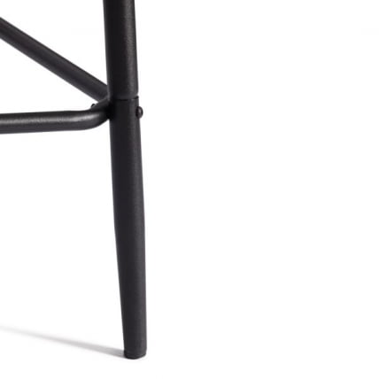 Барный стул Medeo/Медео экокожа , черный, 45х56х113 см_8