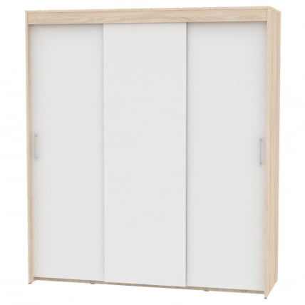 Шкаф-купе T-3-198х175х60(ДСС-Белый-4)_0