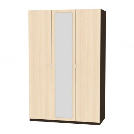 Шкаф распашный R-198х135х60-1-TR-M(Венге-ДМ)_0