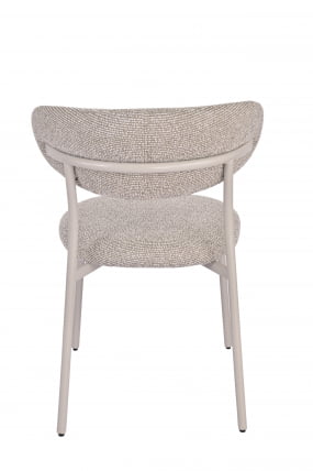 Стул обеденный Айла бежево-зеленый кремовые ножки / Ayla_4