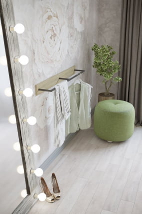 Вешалка настенная Лори L Дуб сонома_2