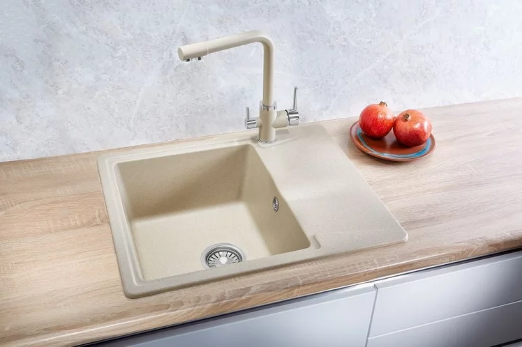 Кухонная мойка GRANULA 6201 Пирит_1