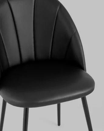 Стул Логан экокожа Черный_7