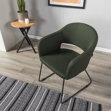 Кресло Oscar темно-зеленый/Линк_10