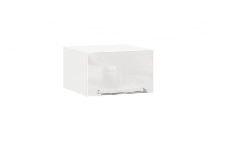 Шкаф кухонный 600 горизонтальный глубокий Герда ЛД 272.395.000 Белый/Белый глянец_0