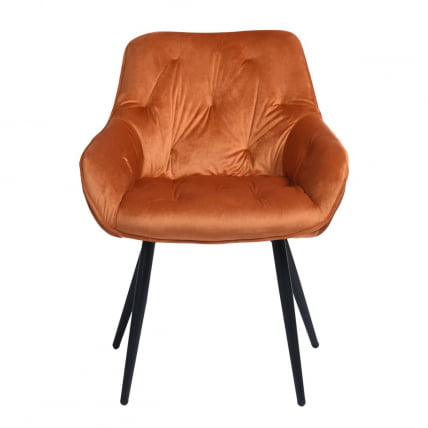 Стул Алекса велюр Терракотовый_3