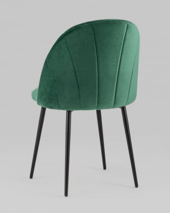 Стул Логан велюр Зеленый_5