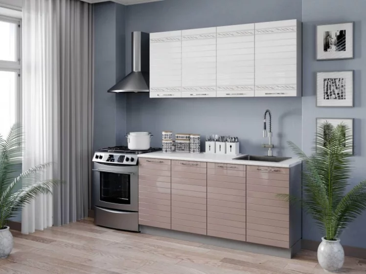 Шкаф кухонный 500 Анастасия ЛД 008.081.000 Белый_1