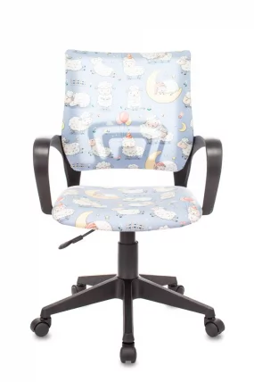 Кресло детское Бюрократ BUROKIDS 1 SHEEPS_1