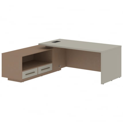 Стол руководителя левый VELION VCT 2119 L Аметист Кобра_0