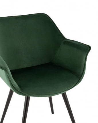 Стул Мэйсон New велюр Зеленый_1