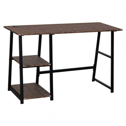 Стол на металлокаркасе BRABIX LOFT CD-006 Мореный дуб_3