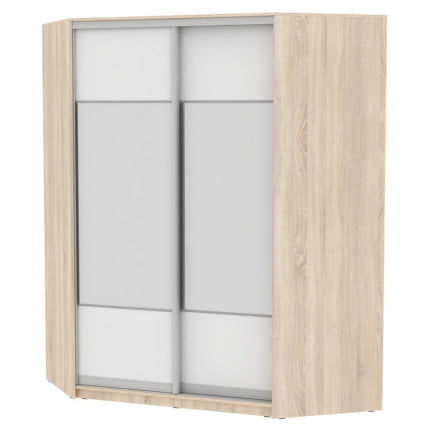 Шкаф-купе ЙА-198х1400-718-1(ДСС-Белый-Д3Д3) / YA-198х1400-718-1(ДСС-Белый-D3D3)_0