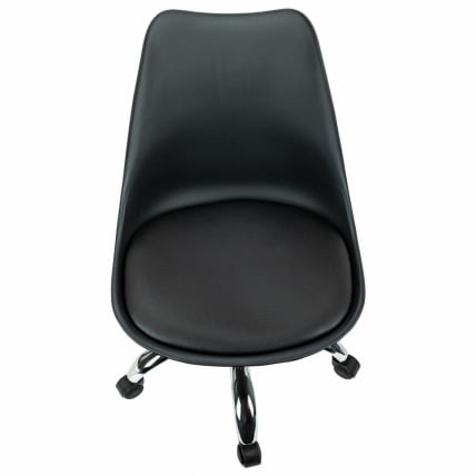Офисное кресло BRABIX Eames MG-310 CH экокожа Черный_4
