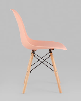 Стул Eames Style DSW персиковый 4 шт. комплект (разборный каркас)_6
