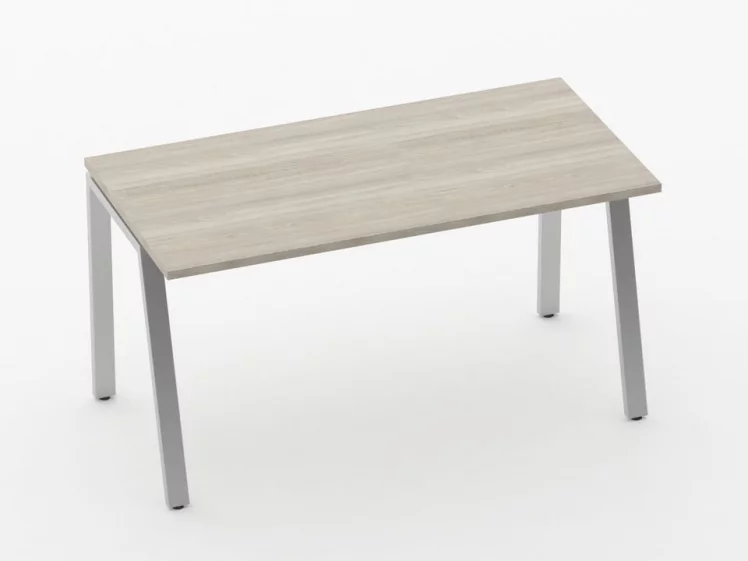 Стол прямой Deka Л-обр. каркас 73.07.14 Дуб Сантана светлый_0