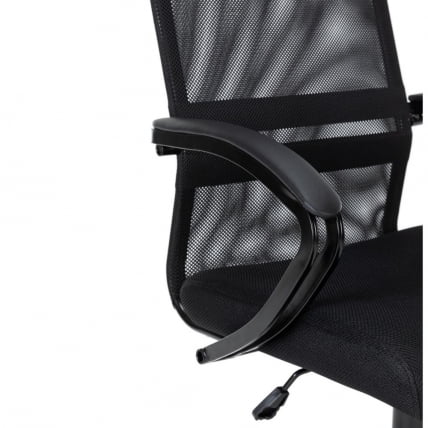 Кресло руководителя Чаирман CХ612 крестовина пластик (М) Черный / Chairman CH612 (M)_4