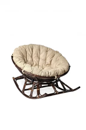 Кресло-качалка Папасан 23/01D венге матовый_0