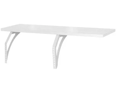 Полка навесная с проставкой Polka_b 1/750 Белая_0