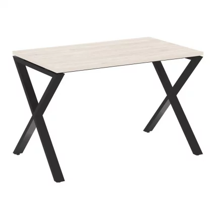 Стол рабочий LOFT VR.L-SRX-2.7 Металл черный Денвер светлый_0